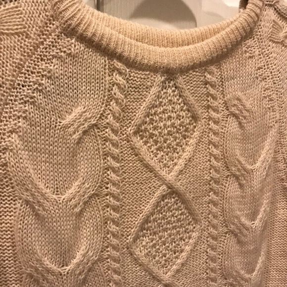Textured Cream Sweater - Picture 2 of 2